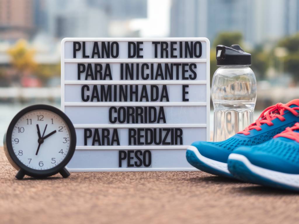 Plano de treino para iniciantes: caminhada e corrida para reduzir o peso